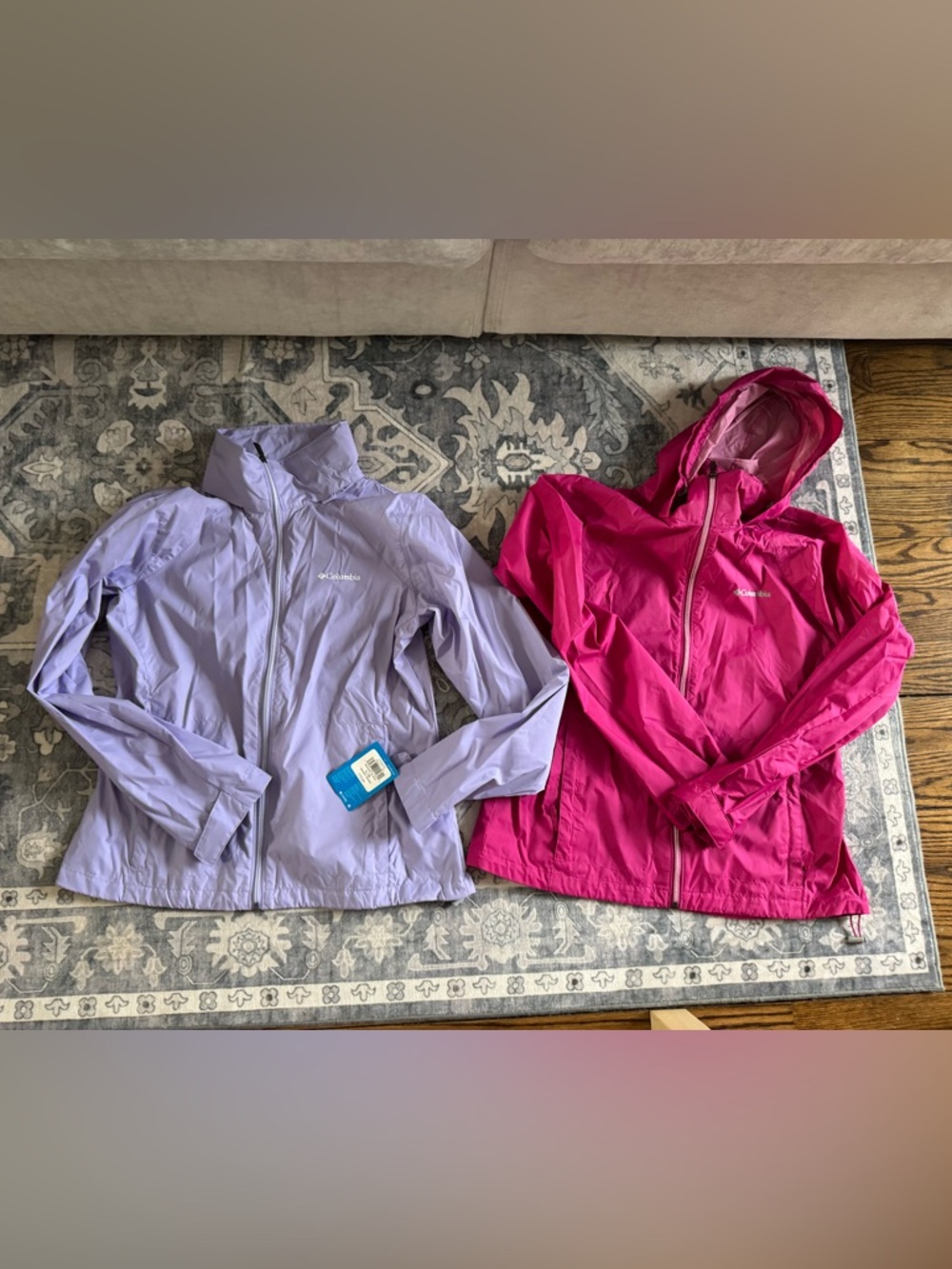 Bundle 2 Columbia rain coats L - 1 NWT 1 GUC